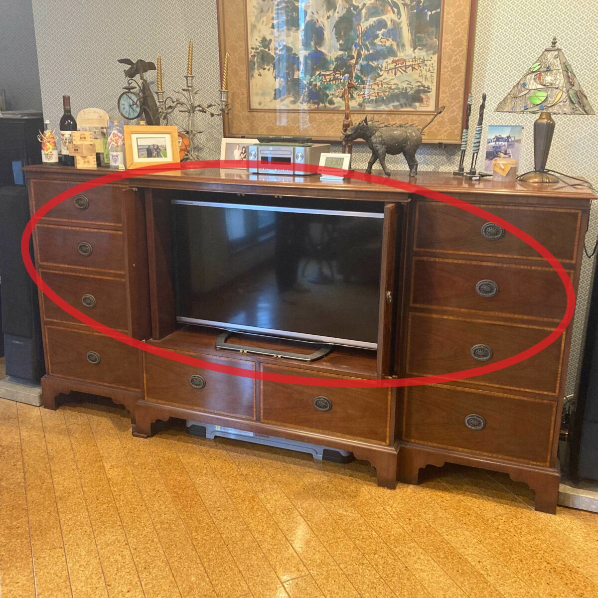 元テレビ台リメイク家具 リメイク事例（テレビ台） – WESTWOOD ANTIQUES